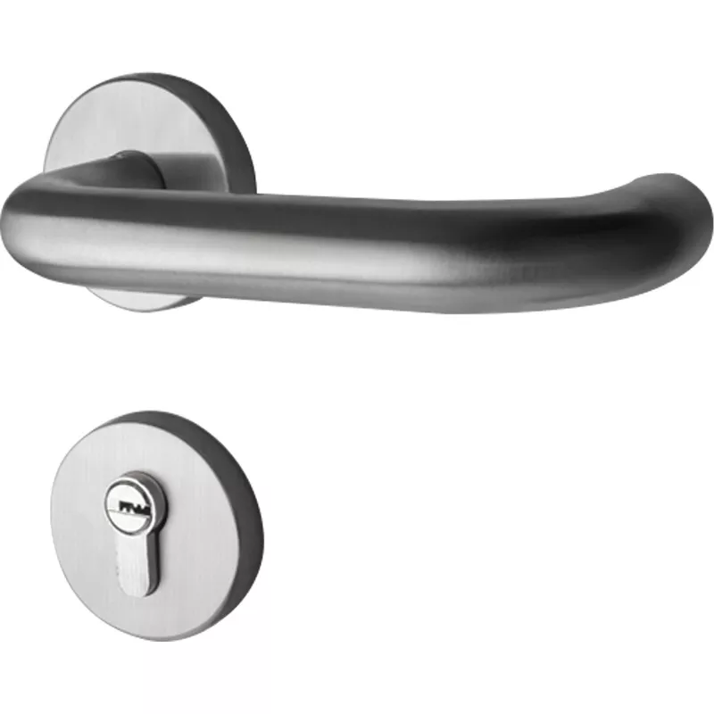 Door handles with key lock handle lock for wooden door